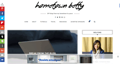 Desktop Screenshot of hometownbetty.com